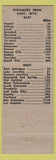 Matchbook Cover - Cody Cafe Cody WY Trout Dinners