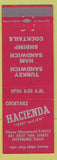 Matchbook Cover - Hacienda Pittsburg CA