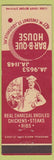Matchbook Cover - BBQ House Louisville KY