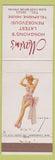 Matchbook Cover - Maxim's Hong Kong pinup