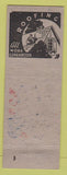 Matchbook Cover - Luebke Roofing Siding Appleton WI low phone #