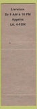 Matchbook Cover - Au 200 Epicerie Richelieu QC? Froide Beer  pinup