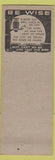 Matchbook Cover - Clay's Richfield oil gas Lebanon PA pinup