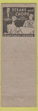Matchbook Cover - Apex Cafe Bakersfield CA pinup