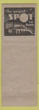 Matchbook Cover - Welcome Inn Fort Bragg CA Ed Mertle low phone pinup