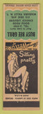 Matchbook Cover - Busy Bee Grill Niagara Falls NY girlie back pinup