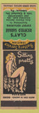 Matchbook Cover - Clay's Richfield oil gas Lebanon PA pinup