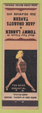 Matchbook Cover - Tommy Lannen Jack Chabots Tavern NO TOWN pinup