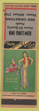 Matchbook Cover - Kim Ling Inn Chinese Food NO TOWN pinup