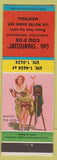 Matchbook Cover - Cafe Chanteclerc Montreal QC pinup