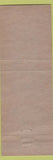 Matchbook Cover - Oaklawn Service Center Cranston RI pinup