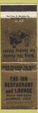 Matchbook Cover - The Inn Restaurant Lounge Alamosa Colorado