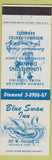 Matchbook Cover - Blue Swan Inn Rochelle Park NJ