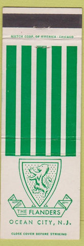 Matchbook Cover - The Flanders Ocean City NJ