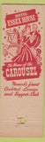 Matchbook Cover - Hotel Essex House Newark NJ girlie back
