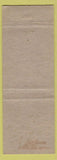 Matchbook Cover - Holiday Restaurant Motel Corbin KY low phone #