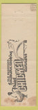Matchbook Cover - Parks Food Motel Louisville KY AAA