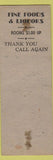 Matchbook Cover - Victoria Hotel Altoona PA Leonard Izzo deco