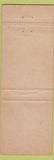 Matchbook Cover - Chick's Bar Grill Whitehouse NJ low phone #
