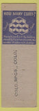 Matchbook Cover - Hughes Rotisserie Motel Colorado Springs Colorado BBQ