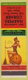 Matchbook Cover - Harpers Corner NO TOWN low phone pinup