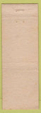 Matchbook Cover - Hotel Watts Danville PA