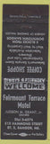 Matchbook Cover - Fairmount Terrace Motel Bangor ME Judson Grant