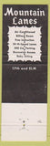 Matchbook Cover - Mountain Lanes Wausau WI bowling billiards