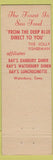 Matchbook Cover - Jolly Fisherman Norwalk CT