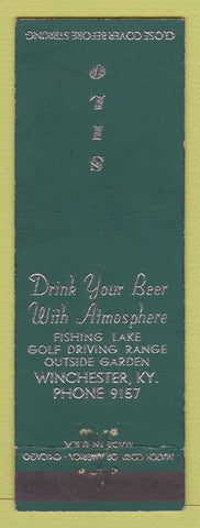 Matchbook Cover - Silo Winchester KY