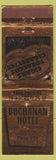 Matchbook Cover - Buchanan Hotel Carrington ND low phone