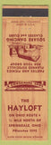 Matchbook Cover - The Hayloft Springdale OH