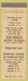 Matchbook Cover - Stonewall Jackson Motel Dillon SC