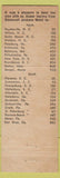 Matchbook Cover - Stonewall Jackson Motel Dillon SC