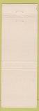 Matchbook Cover - Benton's Motel Douglas GA yellow