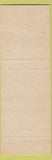 Matchbook Cover - Buscher Bergien Insurance ST Paul MN
