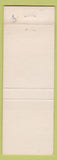 Matchbook Cover - Cereal Bowl Starlite Lounge Battle Creek MI orange