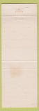 Matchbook Cover - Motel Fresno CA yellow