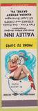 Matchbook Cover - Valley Inn Sayre PA pinup