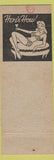 Matchbook Cover - Mission Tavern San Antonio TX Mexican Food girlie back  pinup