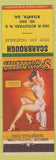 Matchbook Cover - Scarbrough Fruit Vegetables Atlanta GA pinup