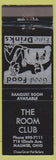 Matchbook Cover - The Room Club Maumee OH
