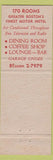 Matchbook Cover - 1200 Beacon Street Hotel Brookline MA Full Length