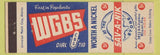 Matchbook Cover - Sav A Nick Miami FL store WGBS Radio