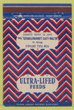 Matchbook Cover - Ultra Lifed Feeds East ST Louis IL 40 Strike