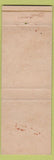 Matchbook Cover - Wonder Inn hamburgers NO TOWN WEAR