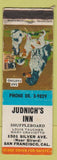 Matchbook Cover - Judnich's Inn San Francisco CA WEAR shuffleboard