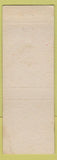 Matchbook Cover - Mann's Dinner House San Francisco CA WEAR