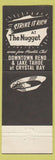 Matchbook Cover - Jim Kelley's Nugget Casino Reno NV Lake Tahoe