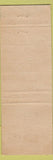 Matchbook Cover - Jumble Shop Restaurant New York City WORN CREASES